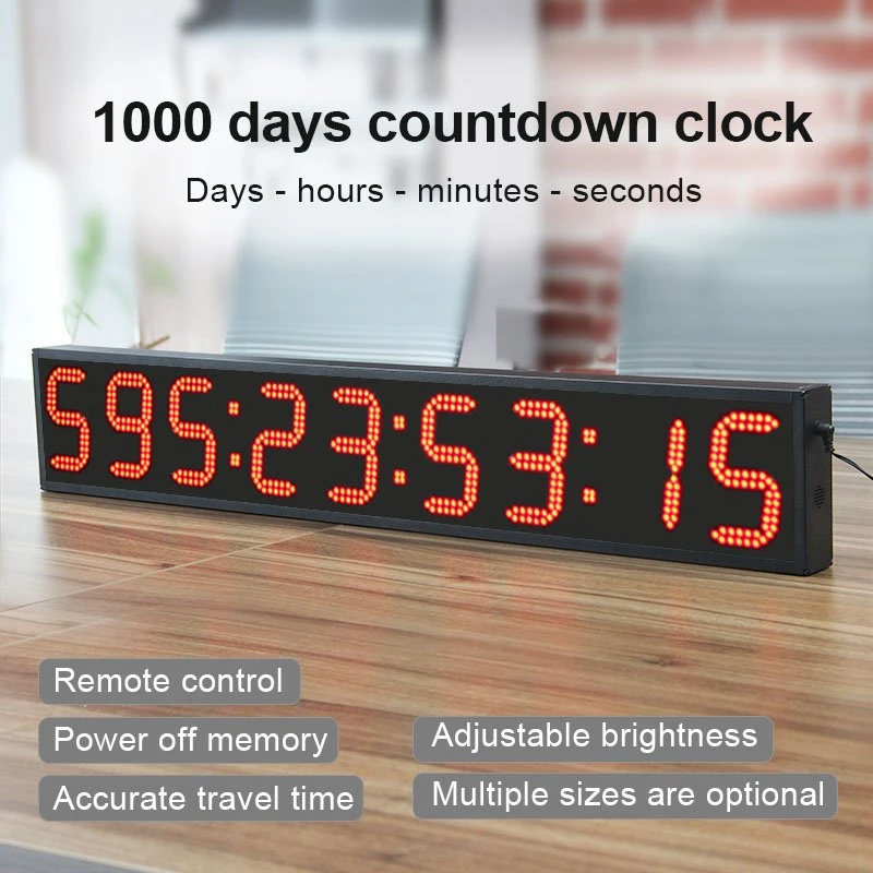 1000 days countdown clock