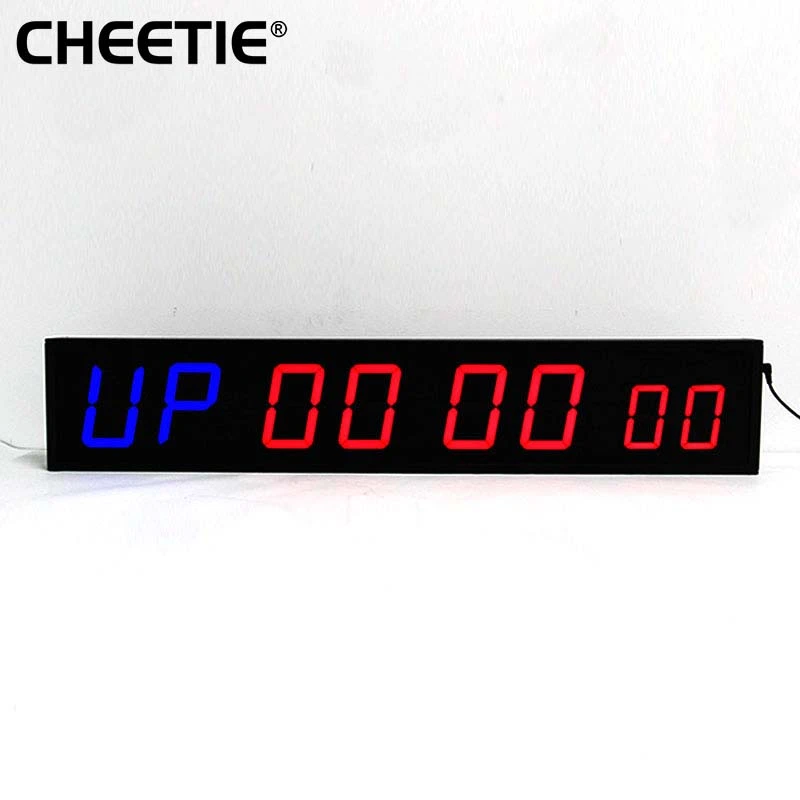 Dual Xim LED Gym Timer rau CrossFit HIIT