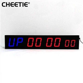Dual Xim LED Gym Timer rau CrossFit HIIT