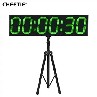 Loj LED Digital Timer nrog Sijhawm feeb Seconds Zaub